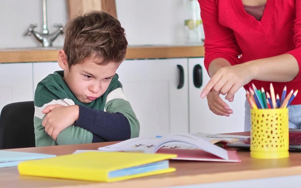 student with difficulties