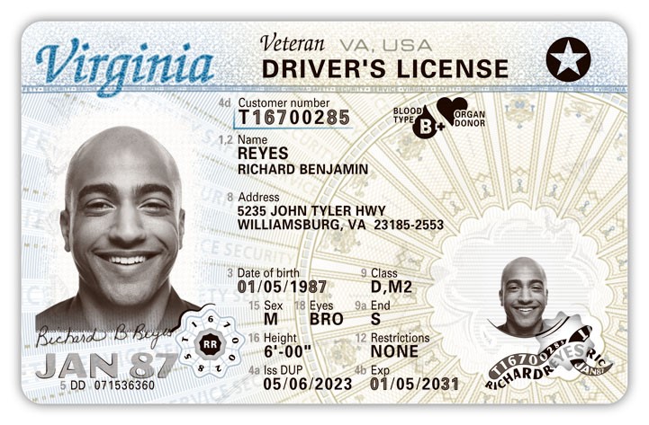 Noting Blood Type on Drivers’ Licenses or ID Could Save Lives Driver’s license with blood type noted
