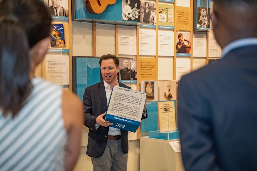 Family Field Trip Alert! Capital Jewish Museum Now Open in DC University of Richmond history professor Eric S. Yellin at Lillian and Albert Small Capital Jewish Museum