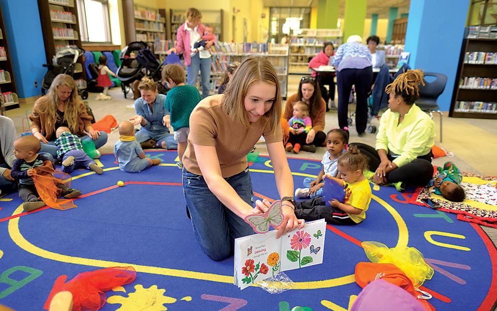 Ready, Set, Library! National Library Week is April 7-13 Story time at Richmond Public Library