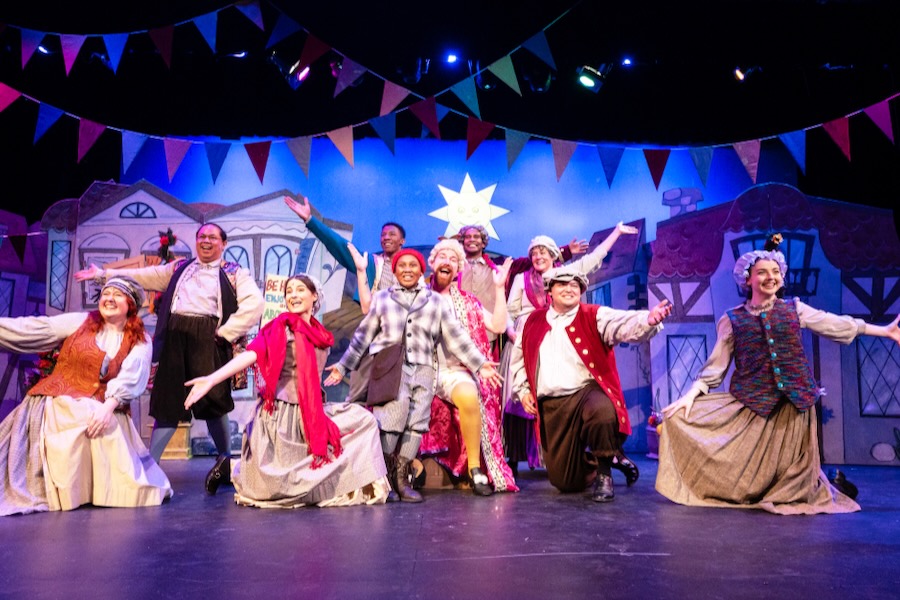 Lots of Fun, Learning, and Laughing at Virginia Rep’s New Show for Kids The cast of the Emperor's New Clothes at Virginia Rep Center