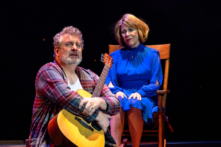 Guarino Shares Biggest Challenge While Acting in Holiday Show Joe Pabst and Jan Guarino in The Silver Belles - Virginia Rep