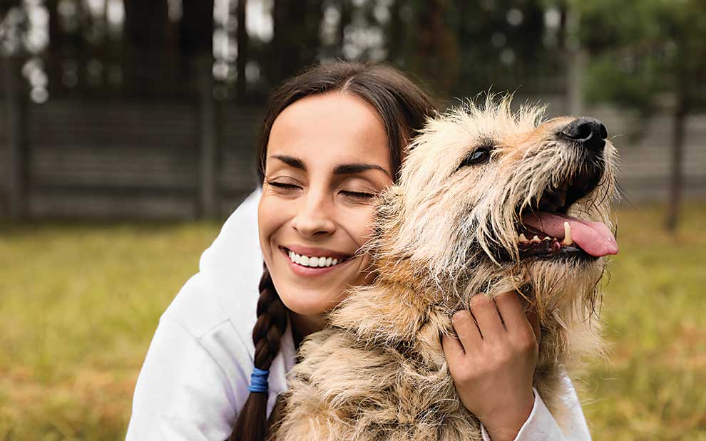 What’s in a Name – for Dogs? woman and pet dog