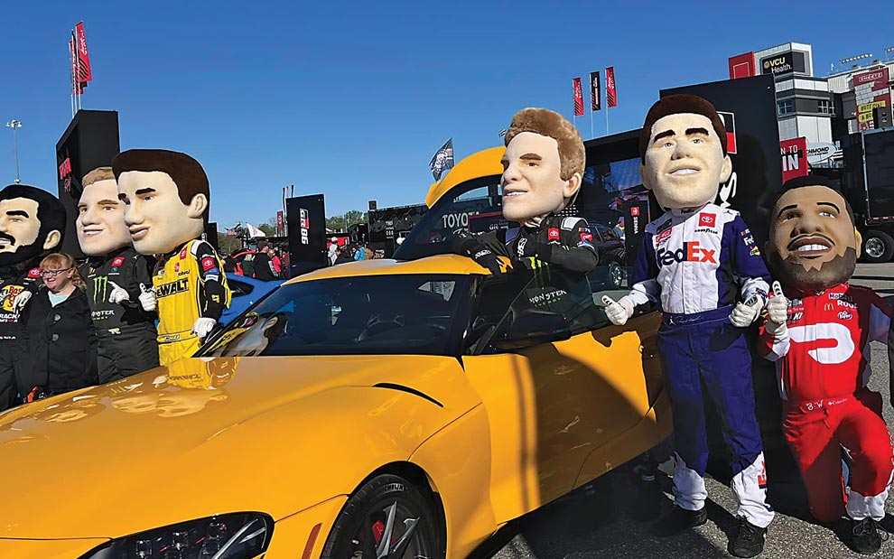 Waran’s goal is to to transform
Richmond Raceway