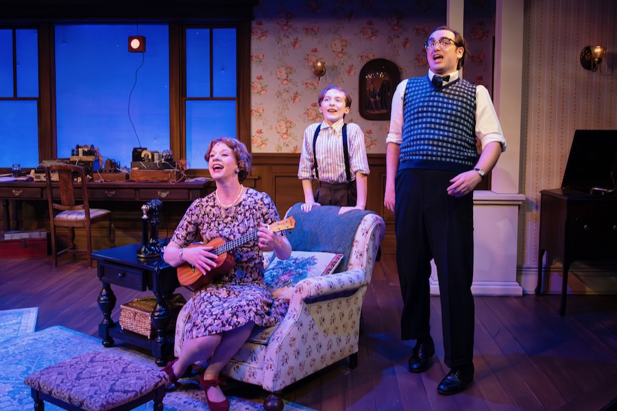 Virginia Rep’s “On Air” – Enjoyable and Upbeat Musical Explores Untold History Emily Dandridge, Eli Davis, and Colton Needles in Virginia Rep’s “On Air”