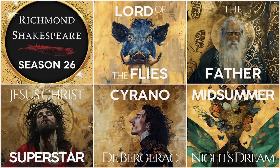 Richmond Shakespeare Announces Lineup of 26th Season RichmondShakes 2024/25 season lineup