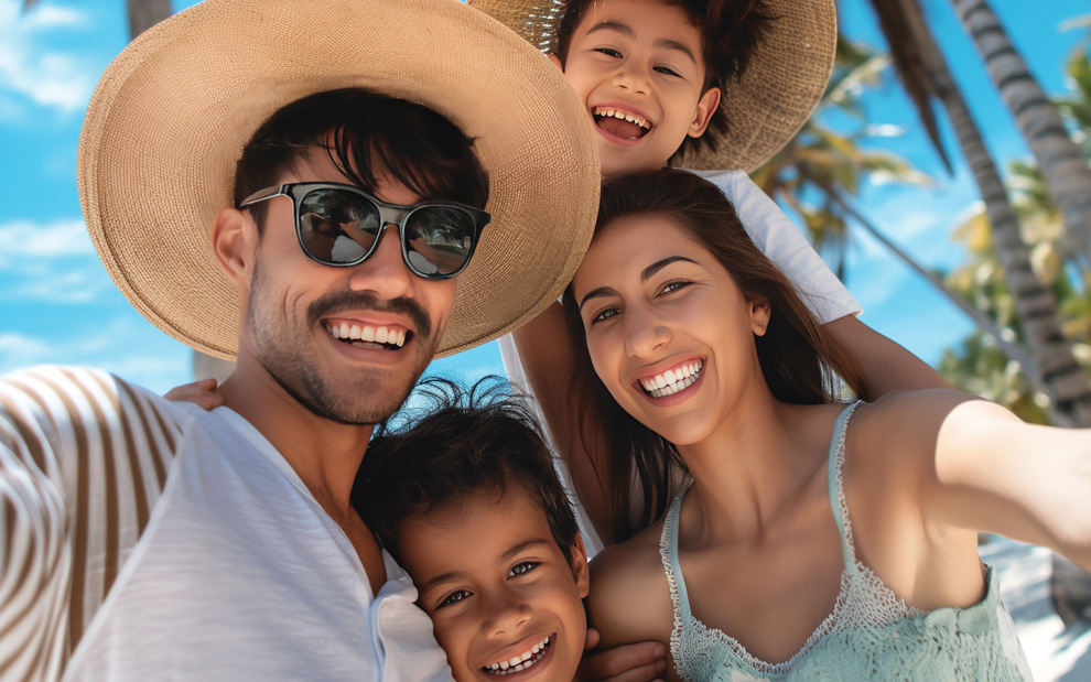 Family Travel Is a Memory-Making Gift family on vacation