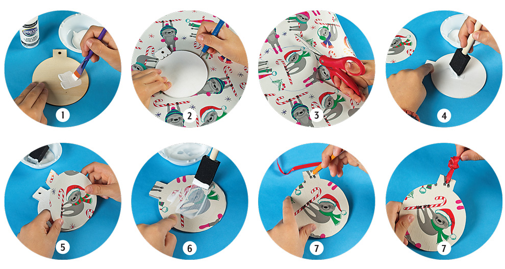 Crafting for the Holidays, Steps