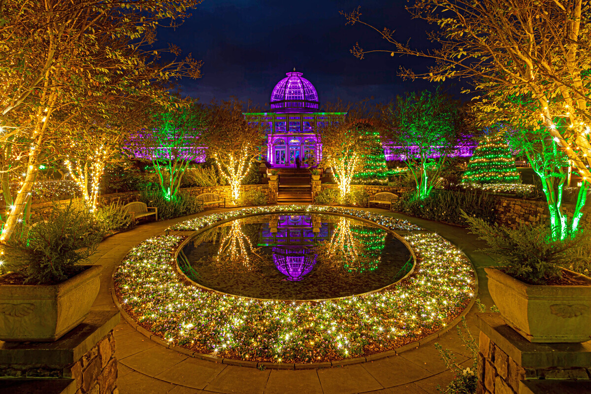 Dominion Energy GardenFest of Lights Returns to Lewis Ginter Botanical Garden gardenfest of lighs