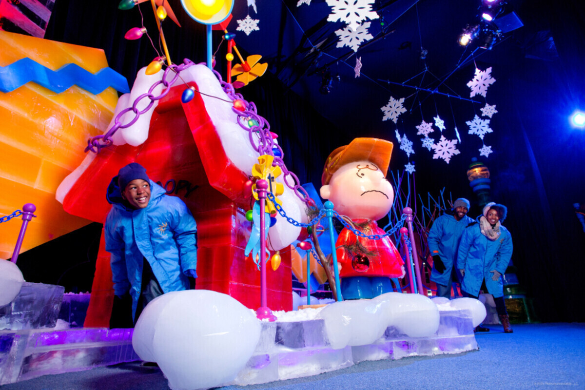 ICE! Returns to Gaylord National Resort November 15th Gaylord National ICE! 2024 Charlie Brown