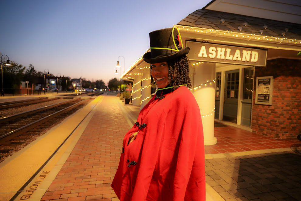 Light Up the Tracks in Downtown Ashland Light Up the Tracks