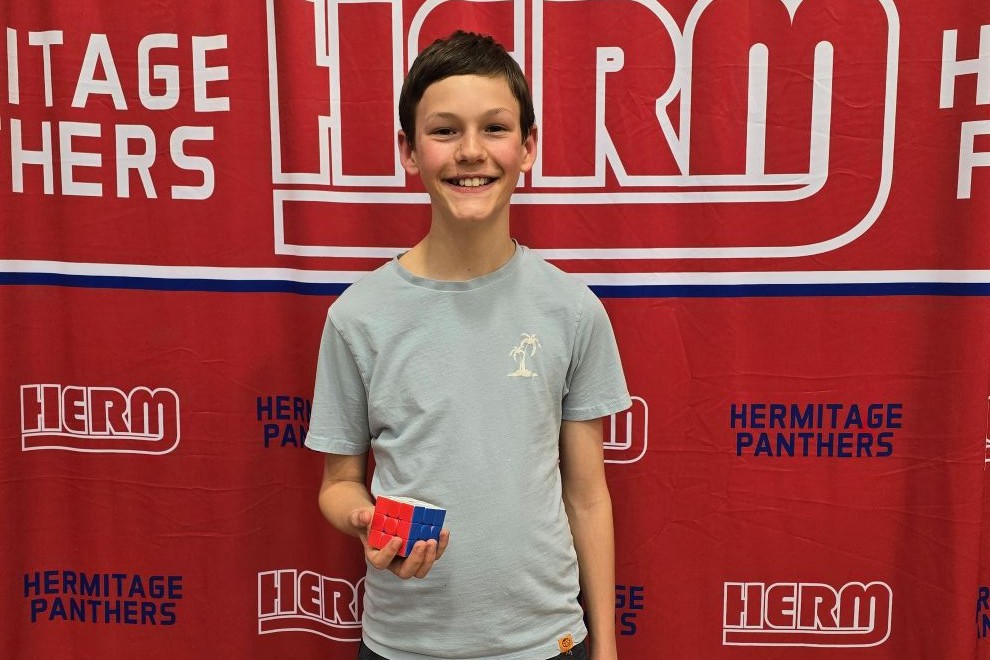 What Can You Accomplish in 10 Seconds? Burkley Robertson rubix cube