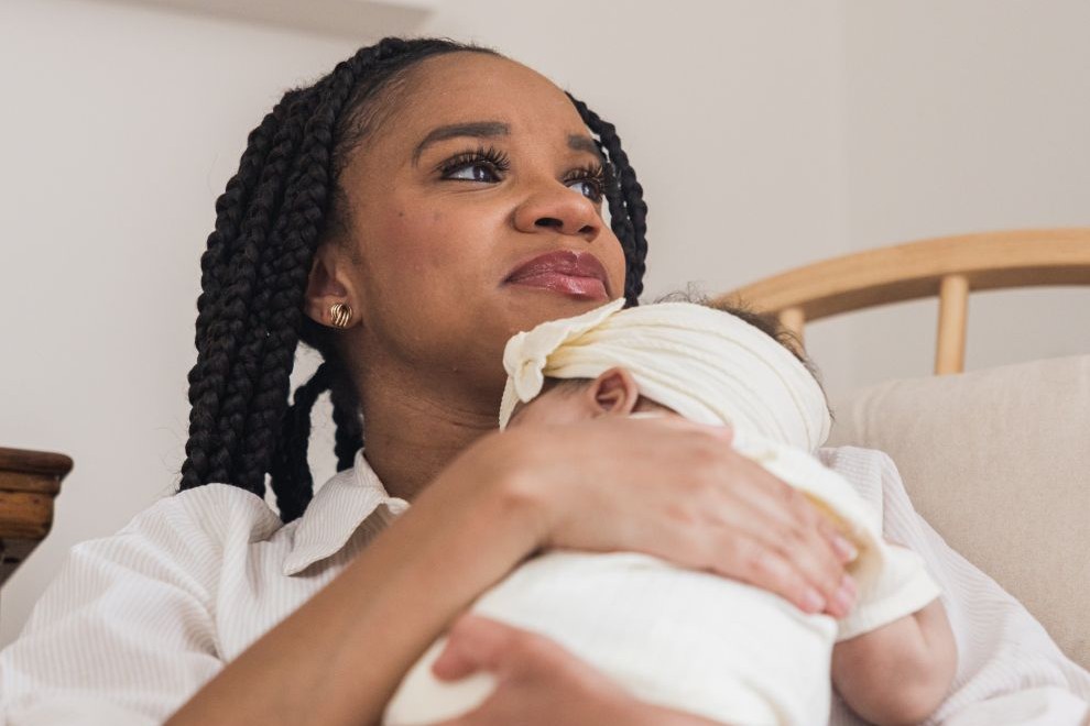 Pregnancy and High Blood Pressure: What Jasmine Turner Wants You to Know Jasmine Turner and baby