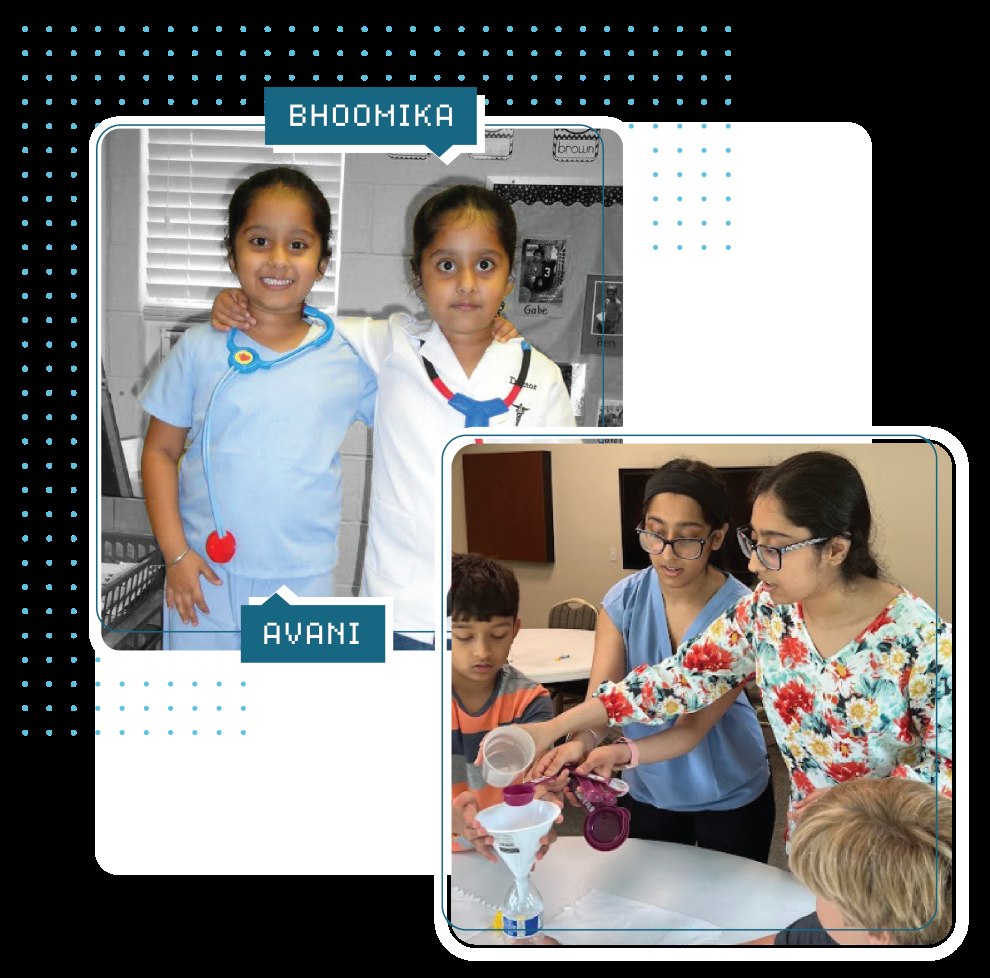 STEAM Feature Bhoomika and Avani SepOct 2025