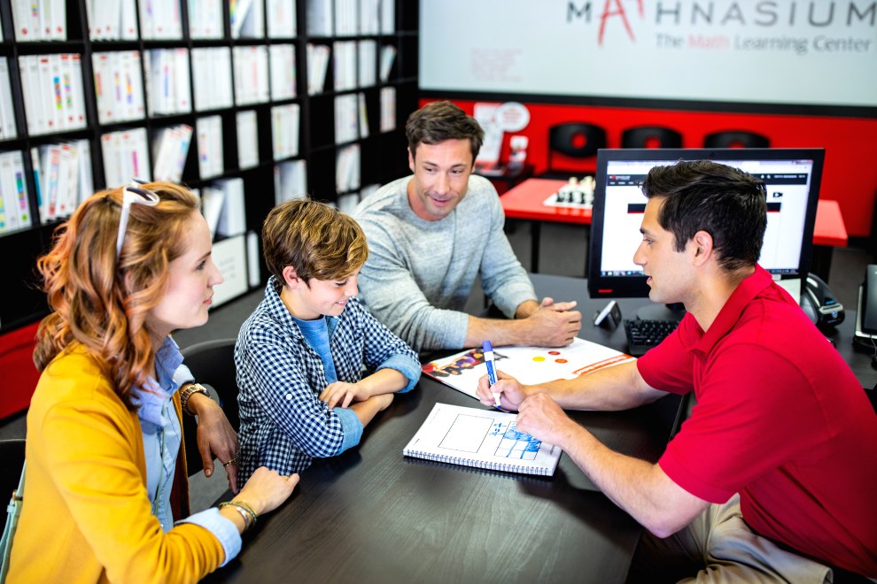 Mathnasium assessment appointment