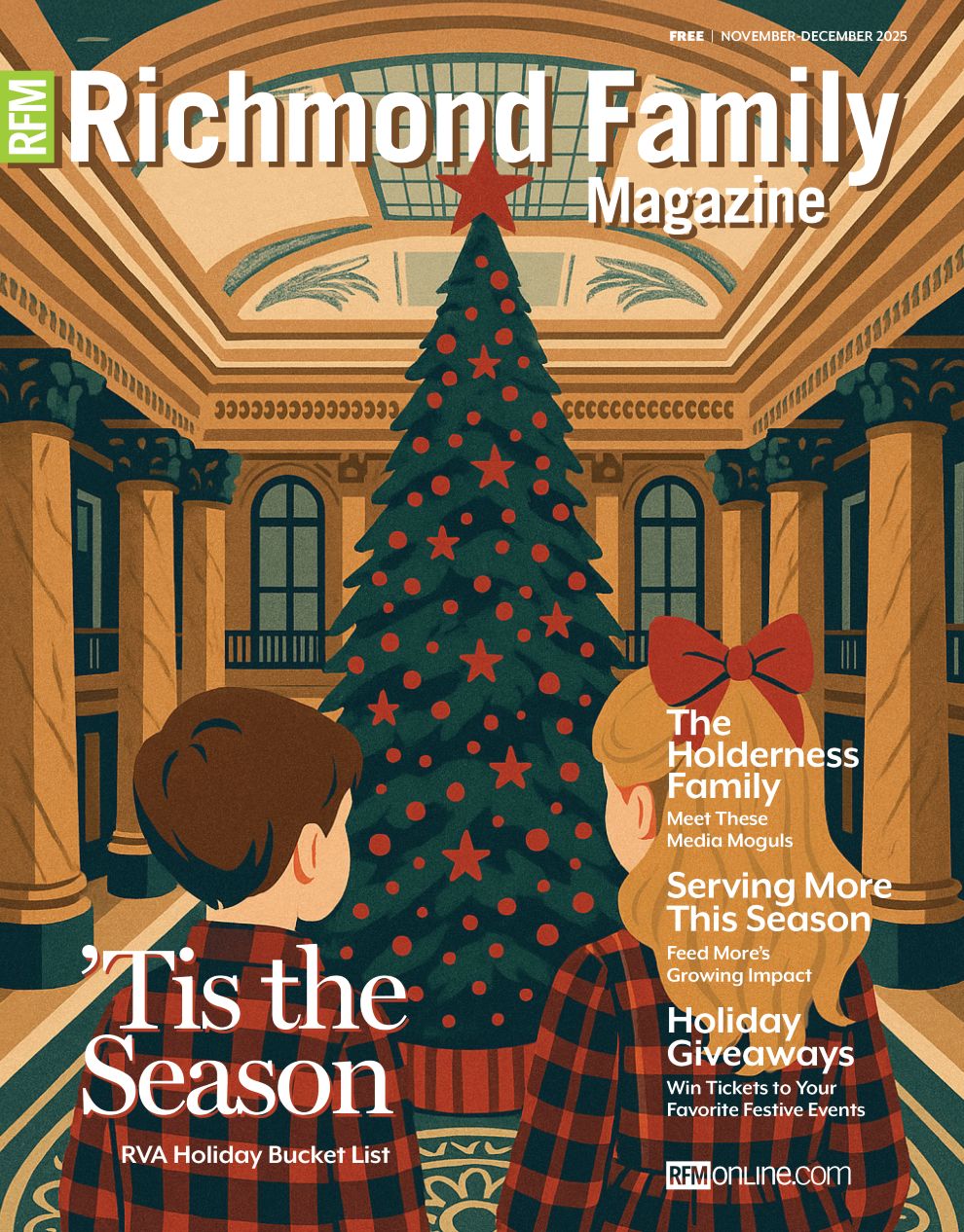 Richmond Family Magazine November/December 2025 Cover