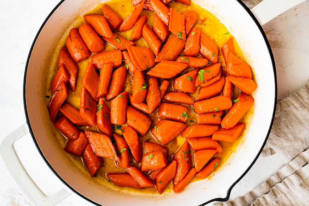 Eating Bird Food's Glazed Carrots as featured in Richmond Family Magazine's November/December 2025 issue