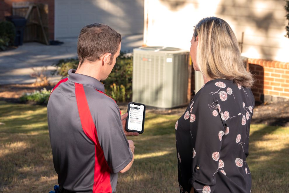 Trane Residential App Technician Homeowner