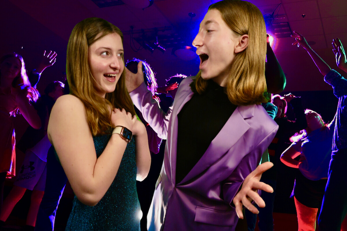 “The Prom” is Playing at the JCC and Timing is Everything for Queer Teens Clair Brown and Dillon Kuhl – actors in The Prom at the JCC