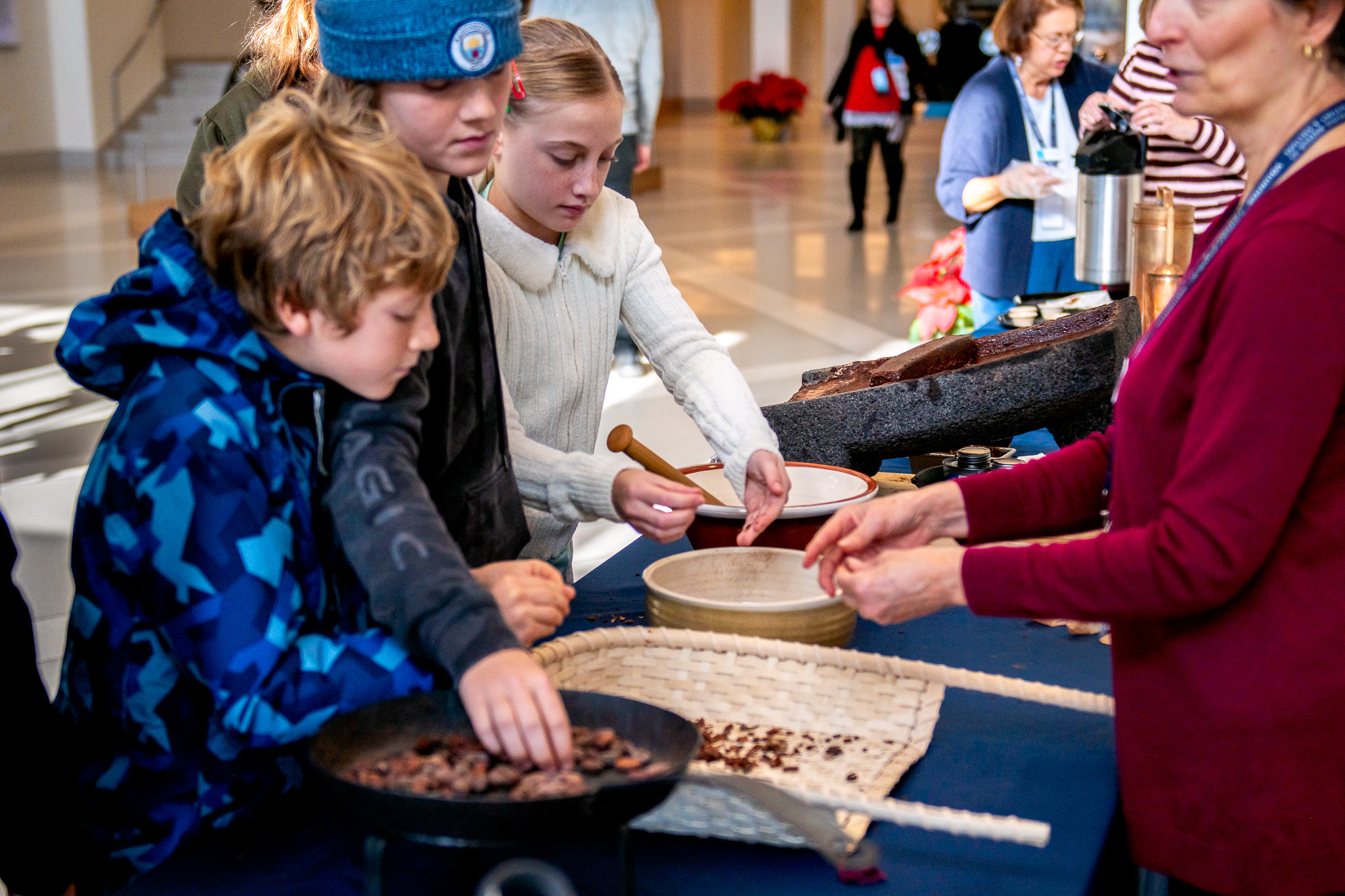 18th Century Chocolate Making Demonstrations
