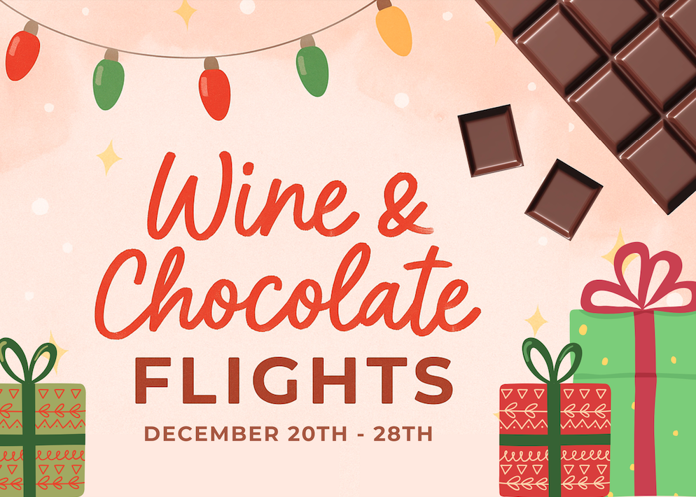 Wine & Chocolate Pairing Flights