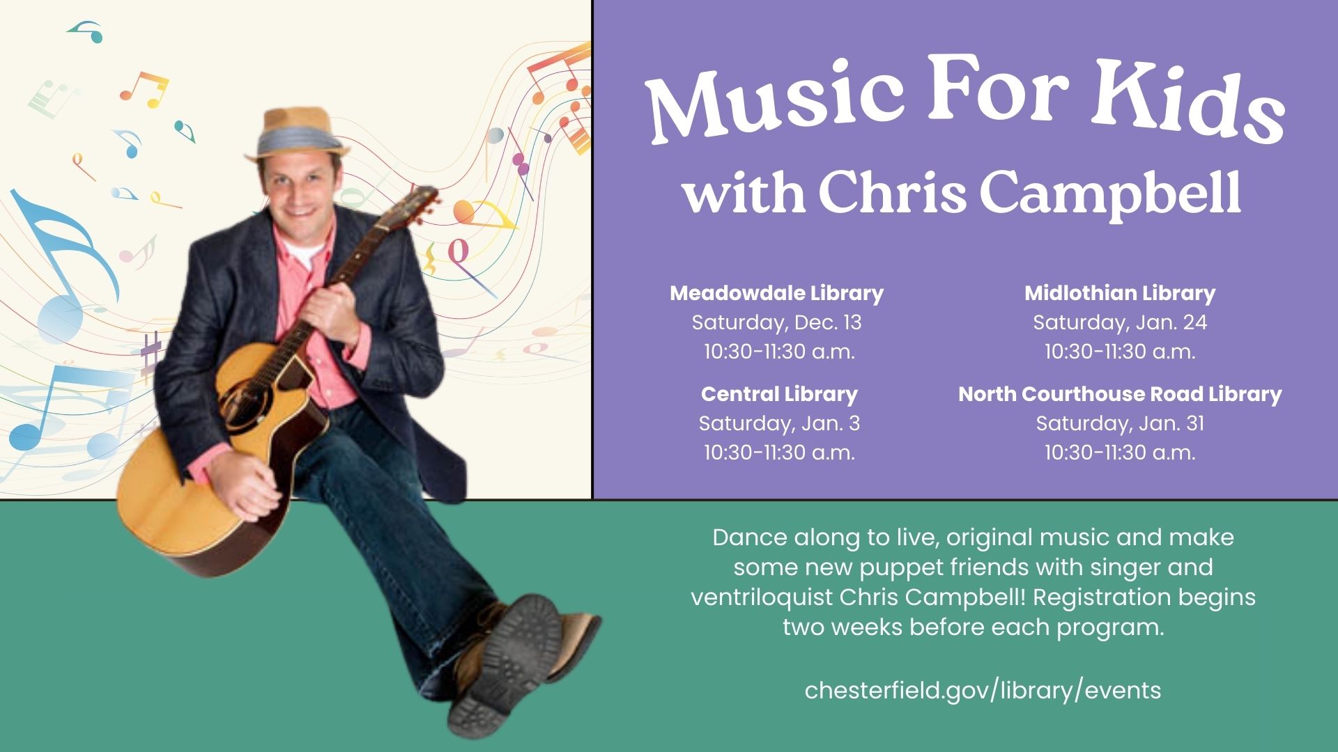 Music For Kids with Chris Campbell