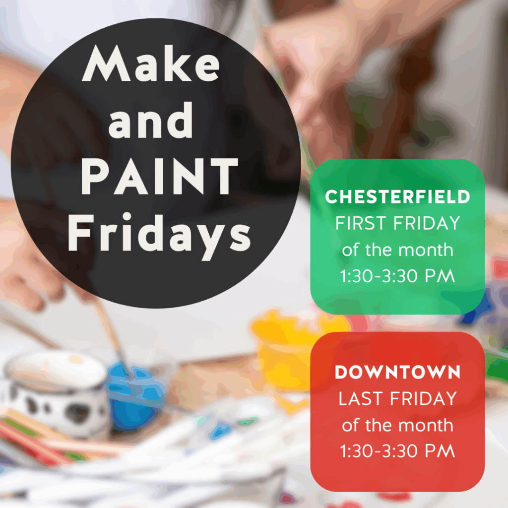 Make and Paint Friday – Downtown