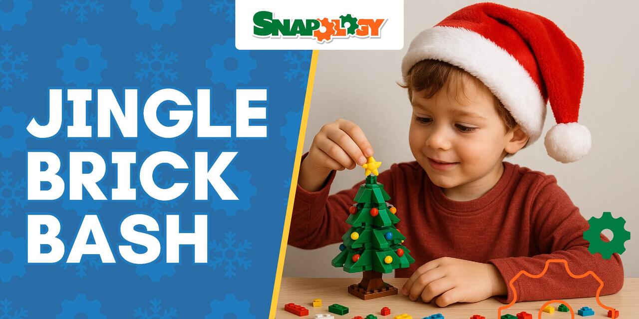 Winter Holiday Building Activities with Snapology