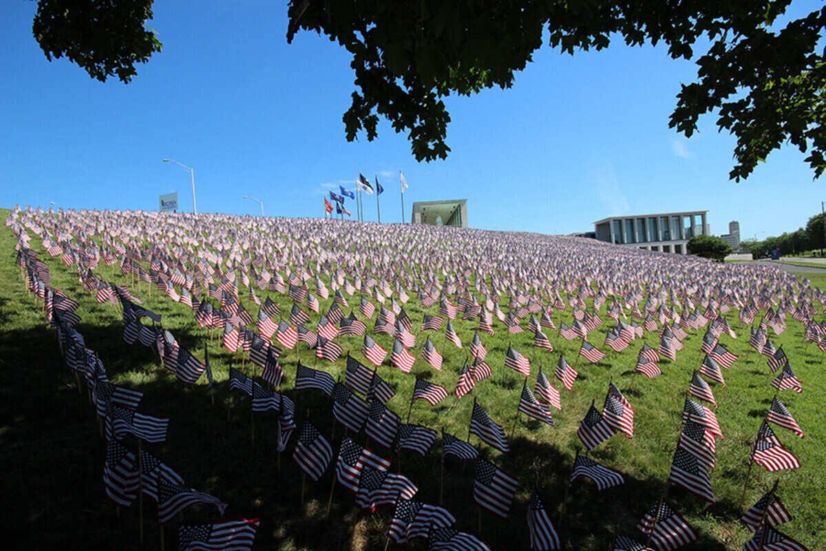 View Virginia War Memorial’s “Hill of Heroes” June 25 through July 9