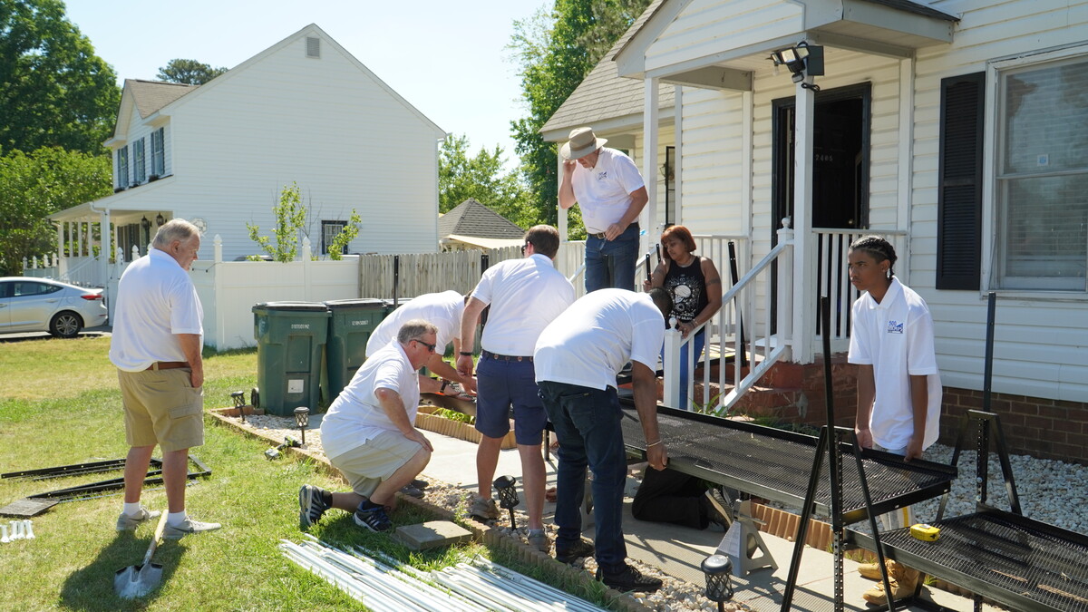 RampsRVA Installs 500th Ramp in Richmond Community
