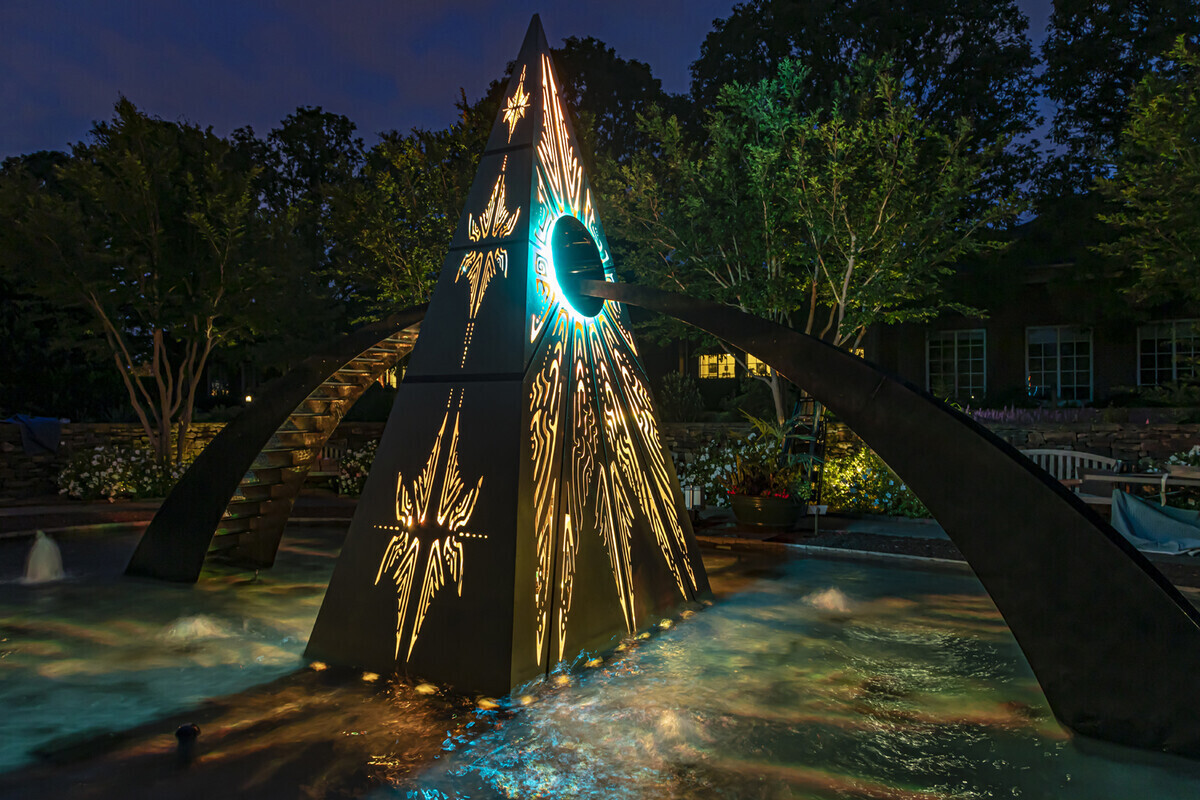 Incanto: An Oasis of Lyrical Sculpture at Lewis Ginter Incanto Resonant Passage at Lewis Ginter