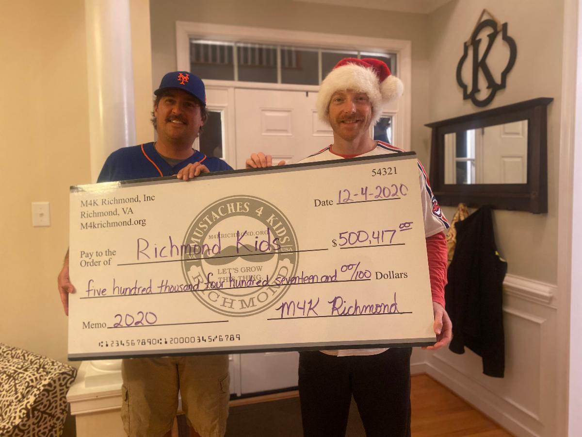 Mustaches 4 Kids Richmond Celebrates Record-Breaking Year with $500k Raised for Children’s Charities