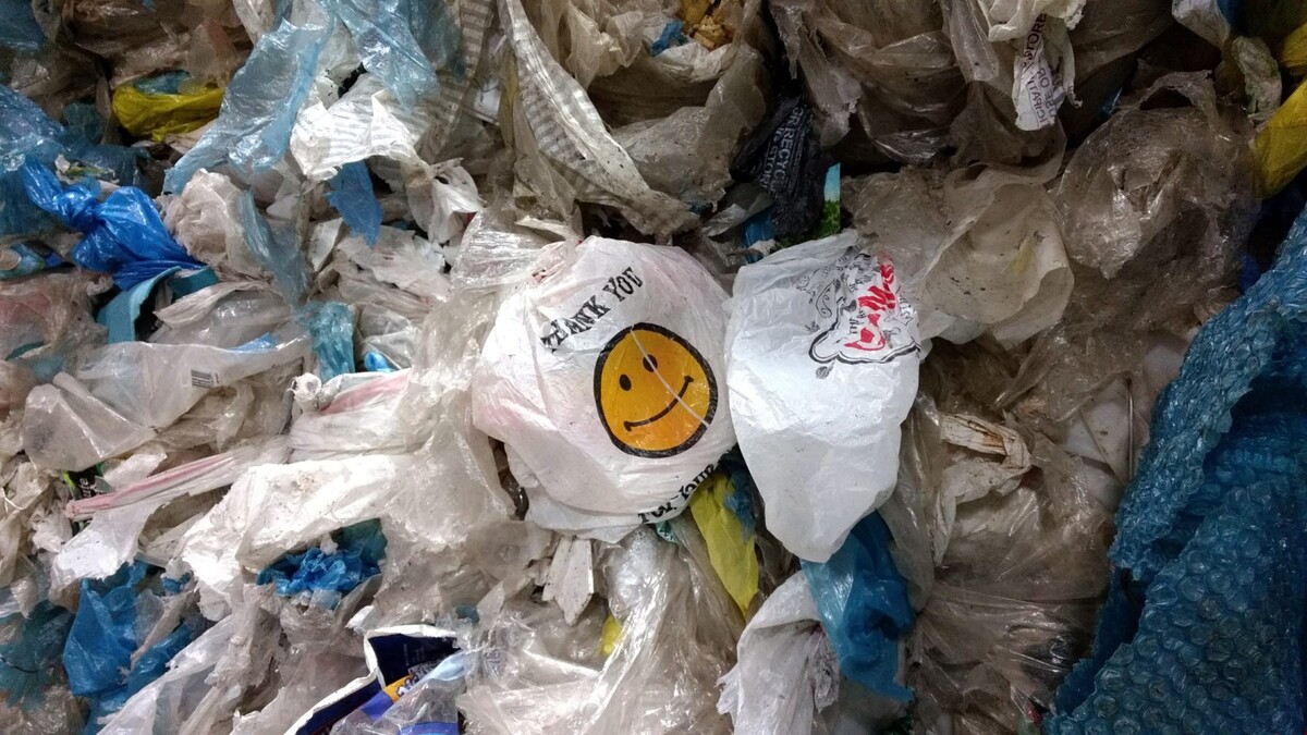 Please Keep Plastic Bags Out of the Recycling Bin
