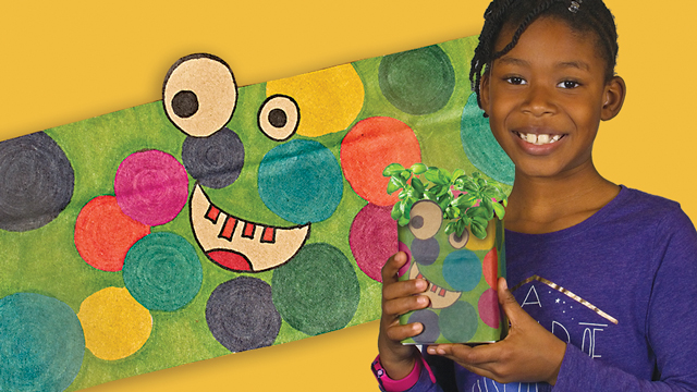 Make a Creature Planter for Spring