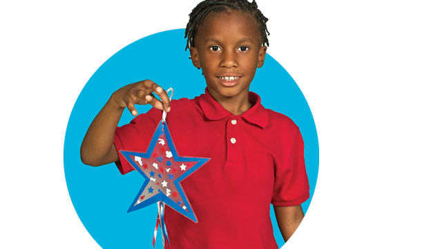 Make a Star-Spangled Suncatcher