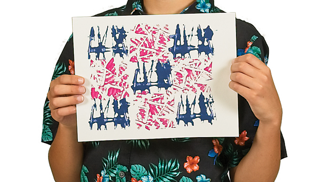 Pattern and Print Play with Stamps