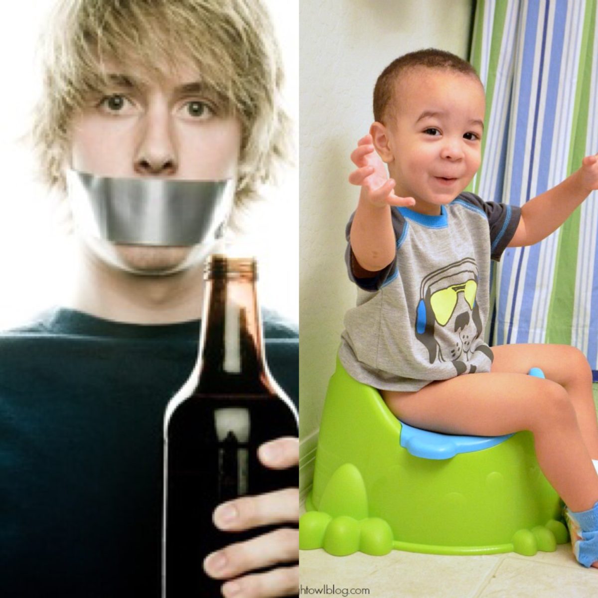 Teen Drinking, Tots, and Potties