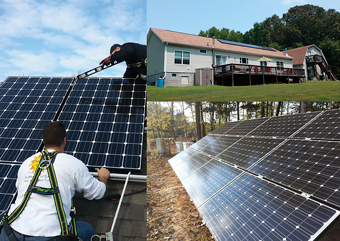 Some upgrades might seem financially daunting, but experts like Bernie Stanley of Shockoe Solar say renovations like residential solar panels will pay for themselves in energy savings in just a few years.