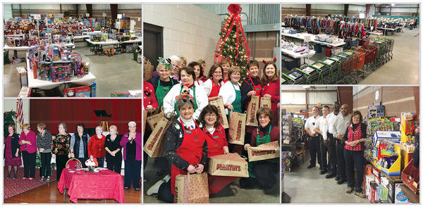 The Chesterfield-Colonial Heights Christmas Mother has
been spreading good will for forty-three years, offering support
to families in need, folks in nursing homes, and foster children.