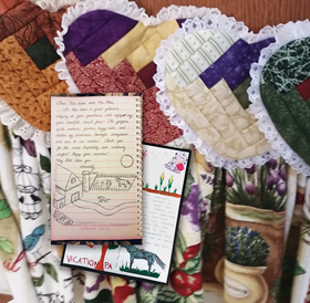 Madeline and Loren were inspired to leave special thank you notes, complete with illustrations. The vacation was that awesome!