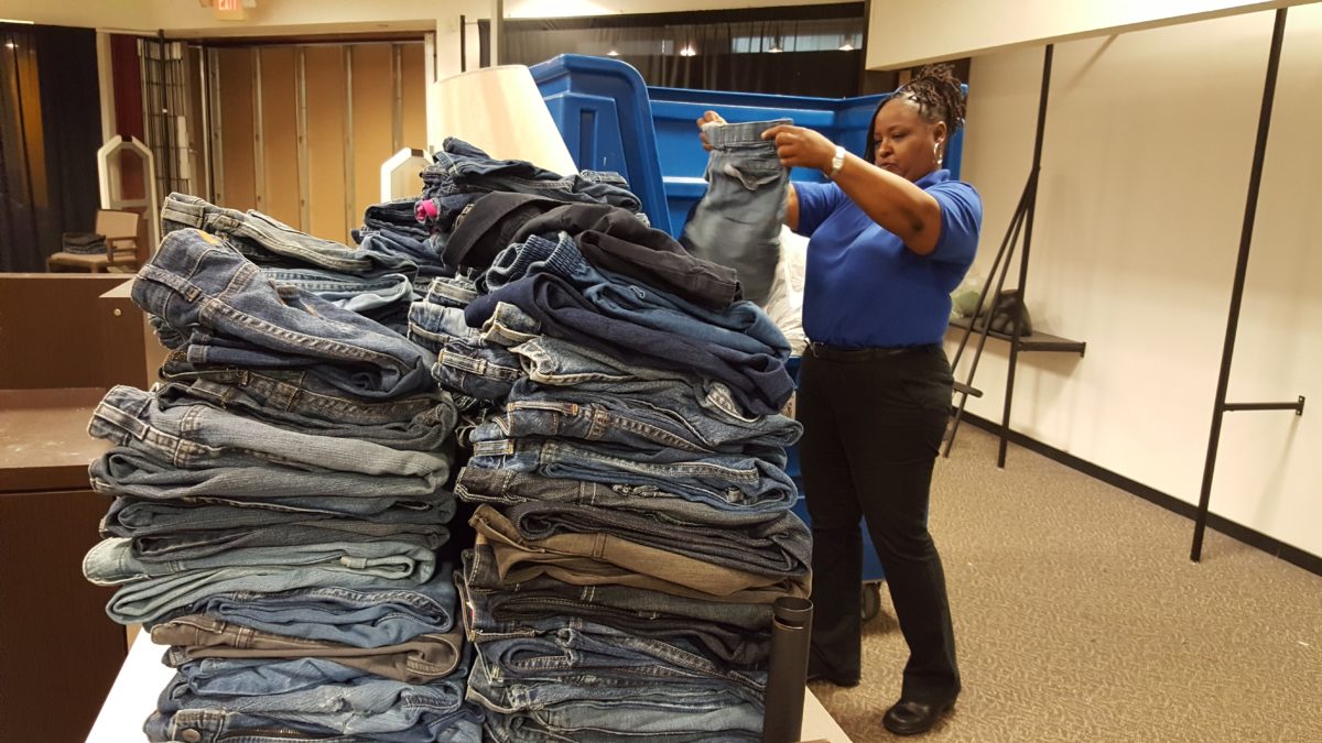 Denim Drive at Regency Square Supports Goodwill and Public Schools