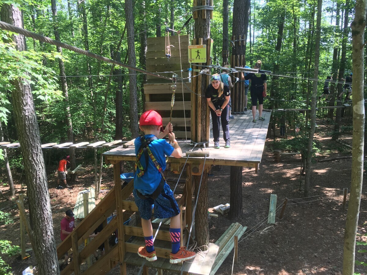 Go Ape! Williamsburg is a Big Hit with Parents and Kids