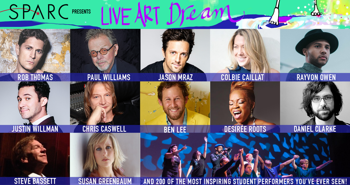 Live Art: Dream features Jason Mraz, Matchbox Twenty’s Rob Thomas, Colby Calait, and Hundreds of Amazing RVA Kids